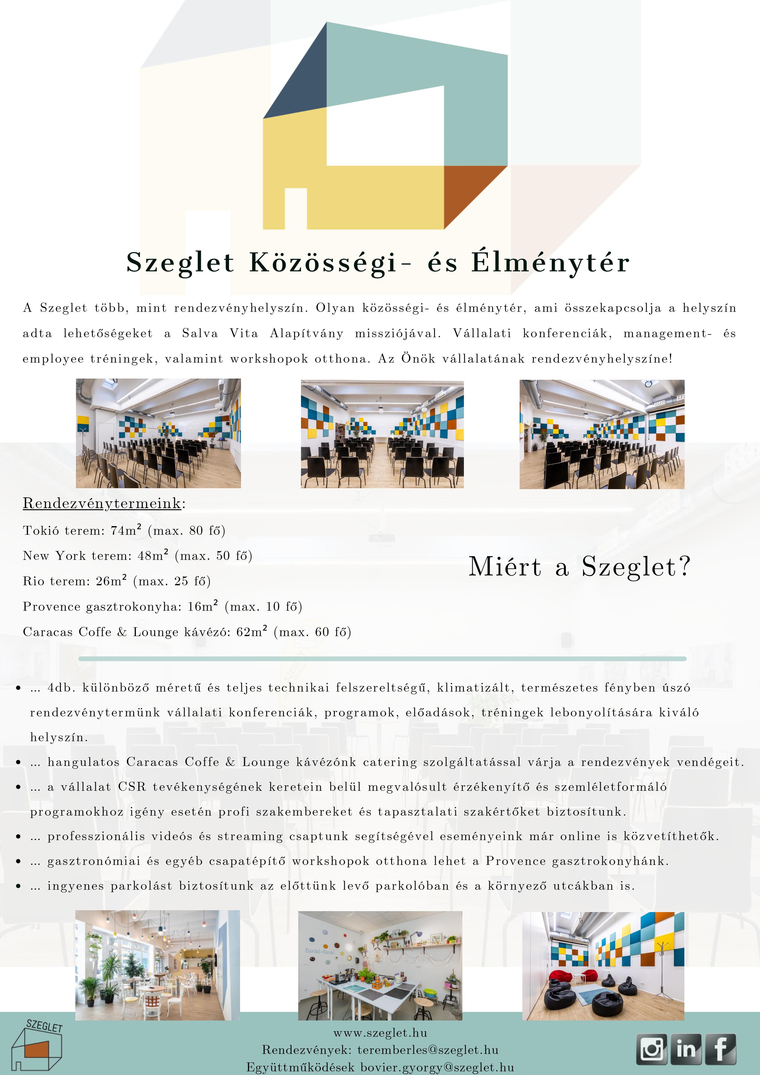 Szeglet Közösségi- és Élménytér