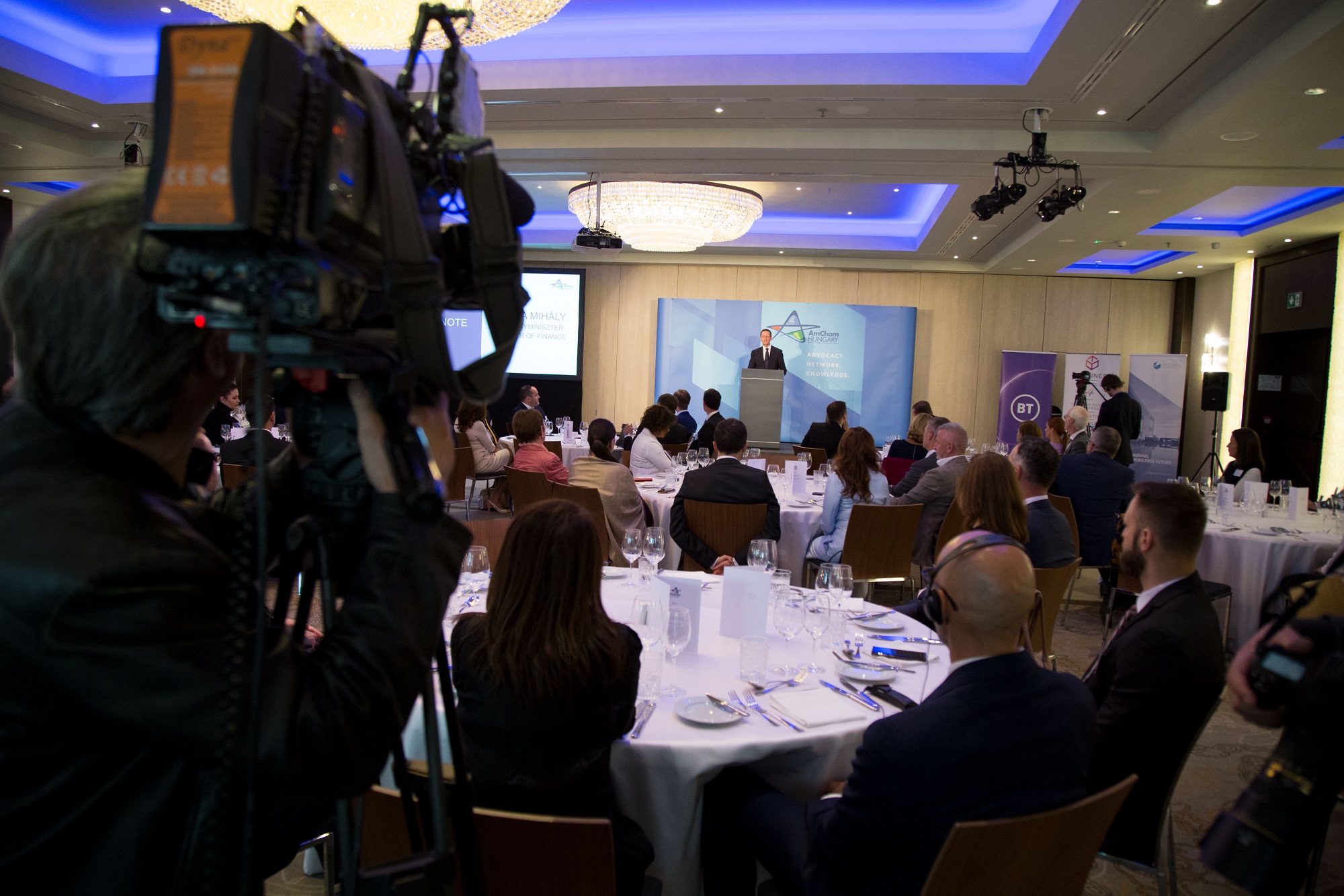 business forum with mihály varga