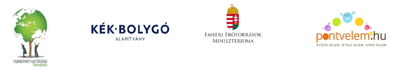 Fenntarthatósági témahét 2022