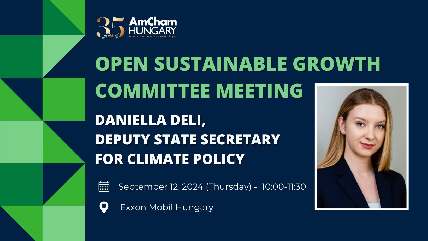 AmCham Sustainable Growt Committee meeting with Daniella Deli