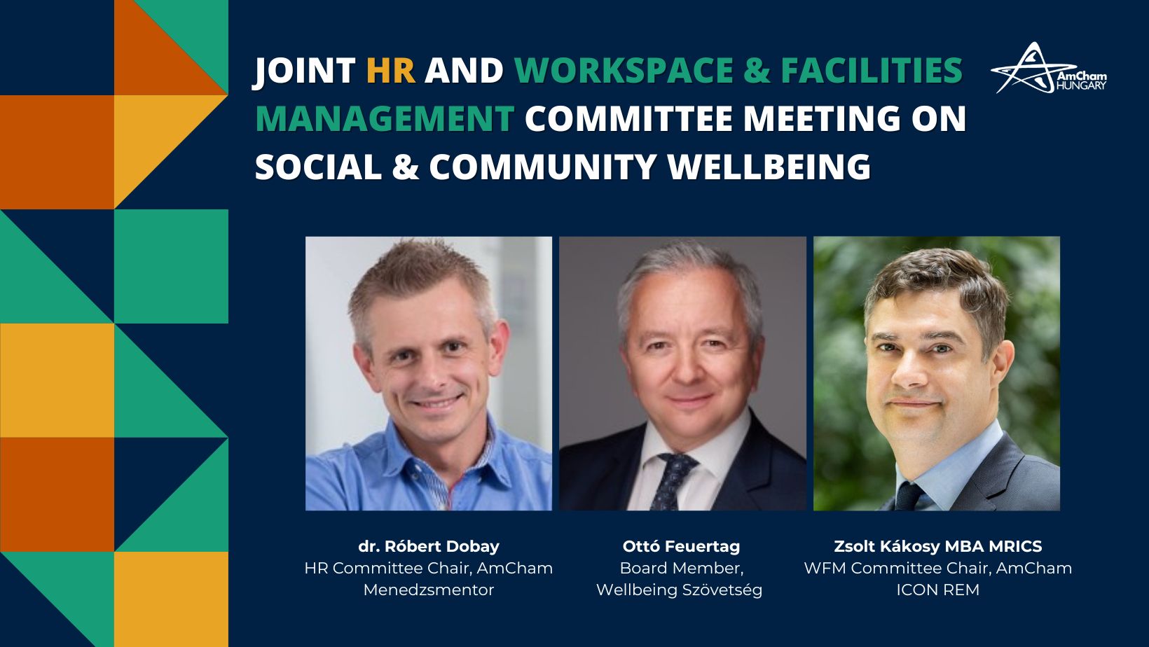 AmCham joint HR-WFM meeting on social & community wellbeing