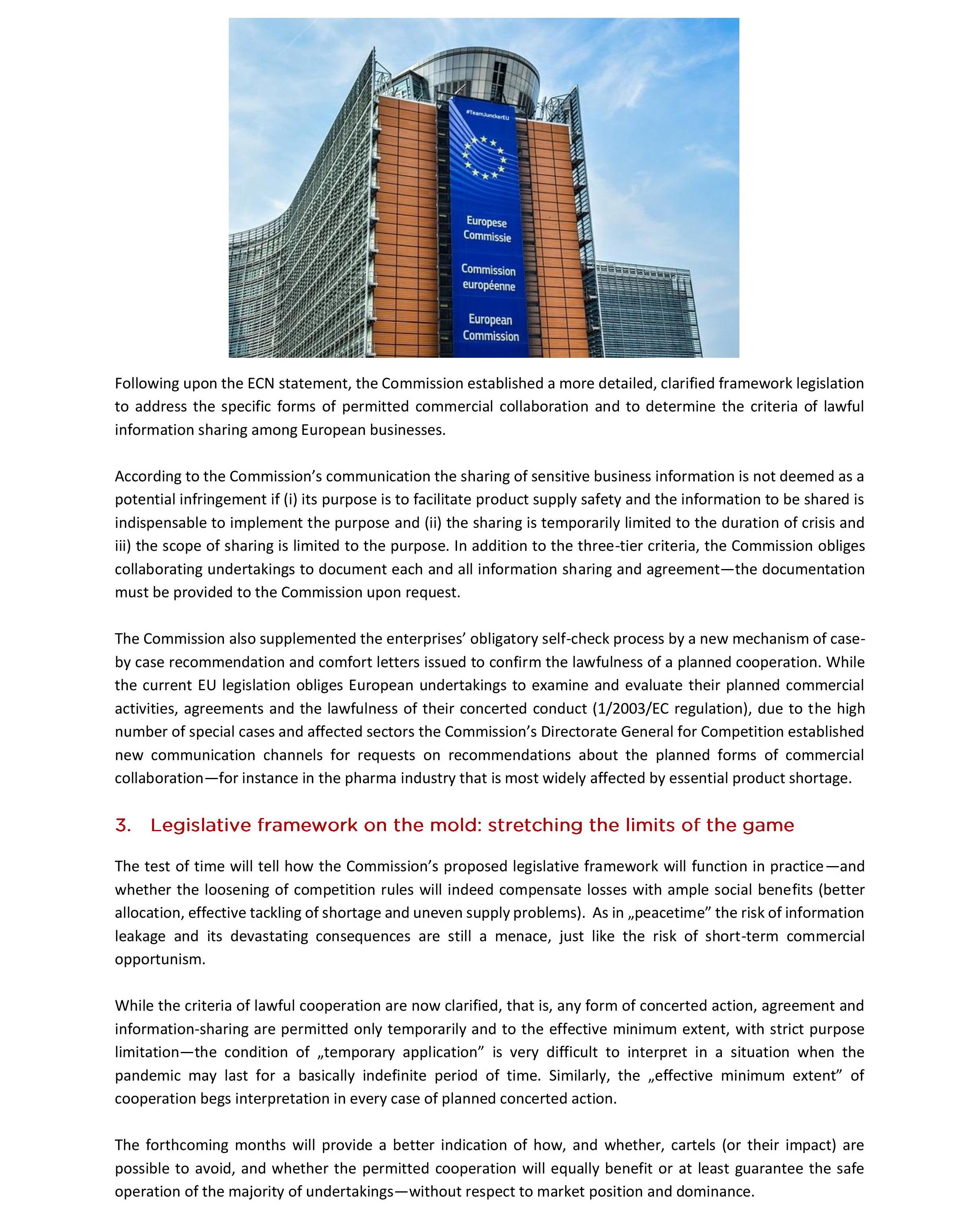 bpv JÁDI NÉMETH: Join to survive: Cartel-proof cooperation of European undertakings 3