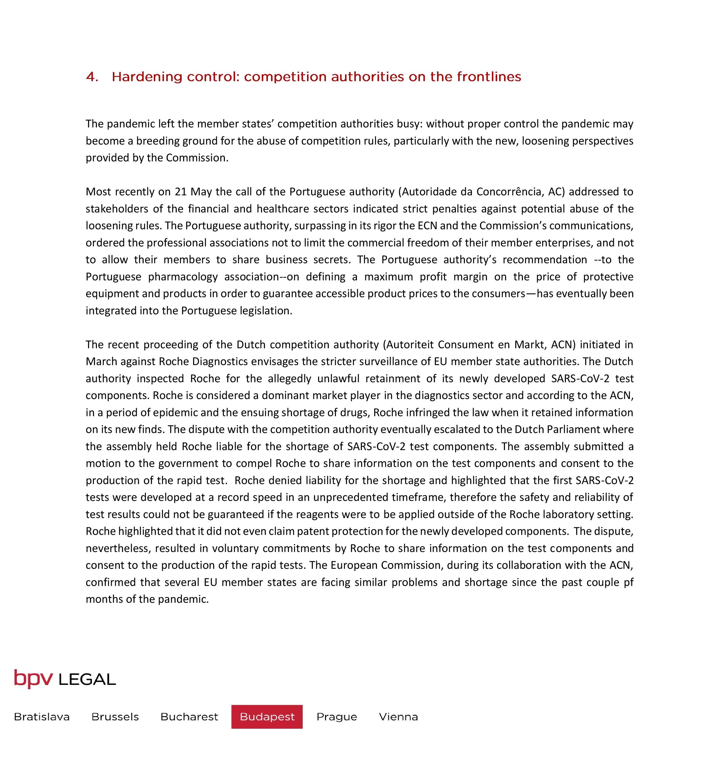 bpv JÁDI NÉMETH: Join to survive: Cartel-proof cooperation of European undertakings 4