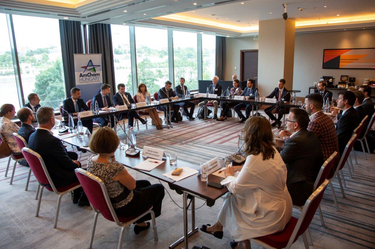 closed door meeting with Minister Palkovics