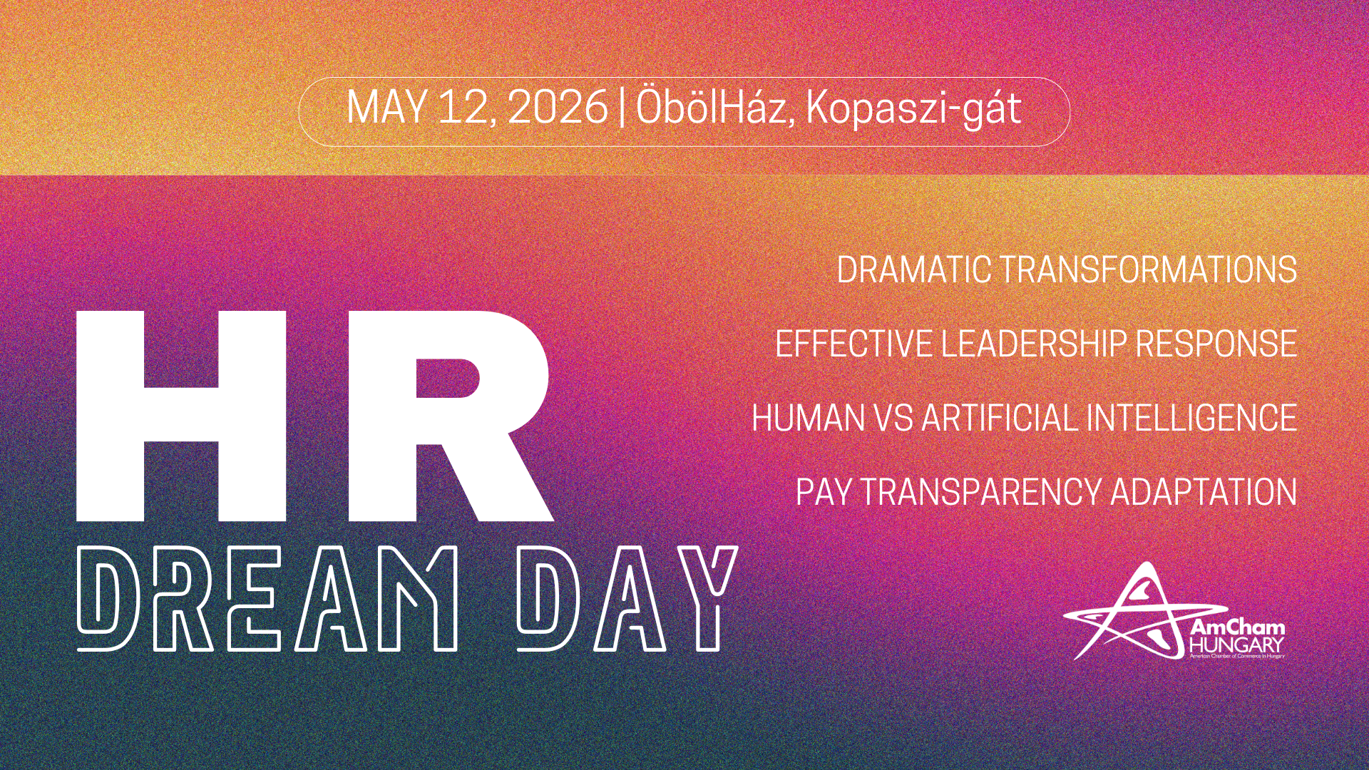 HR dream day web header and logo