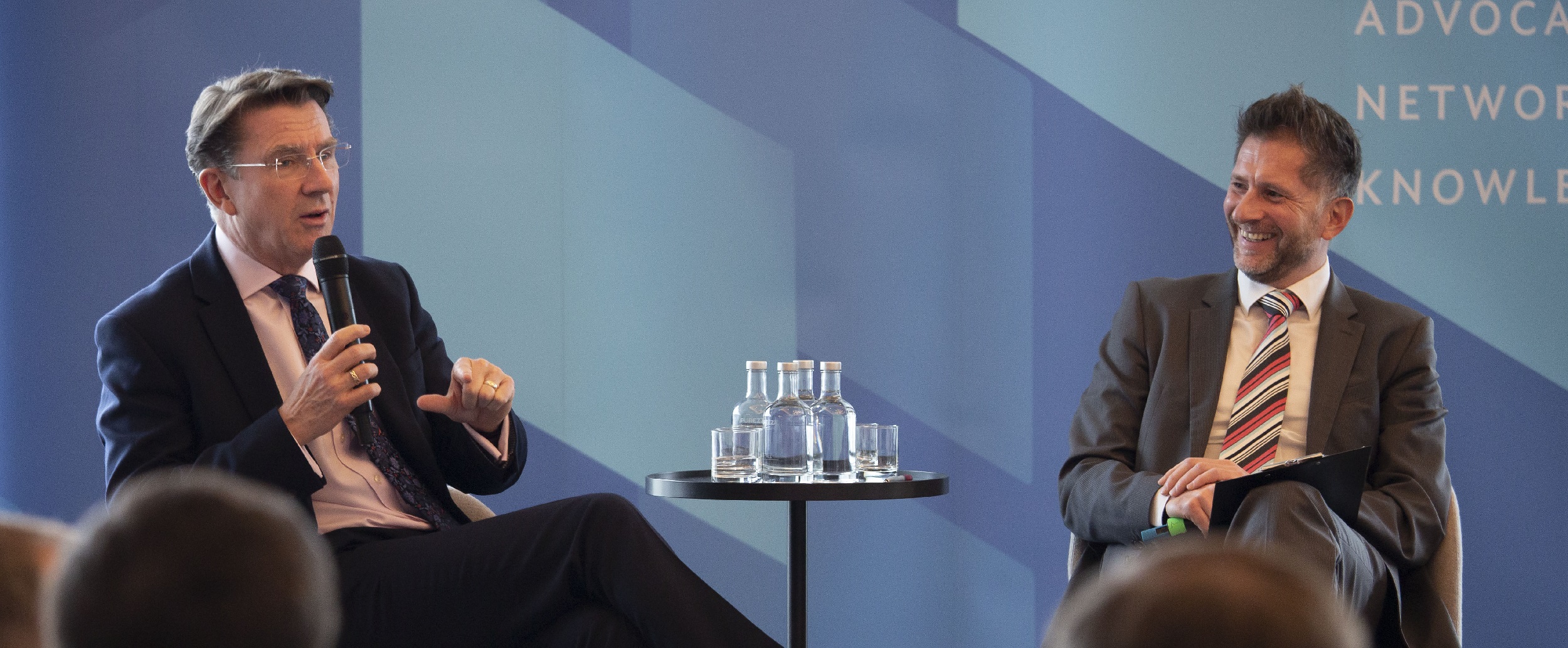 Ambassador Iain Lindsay and Zoltán Szabó, GM of BT ROC