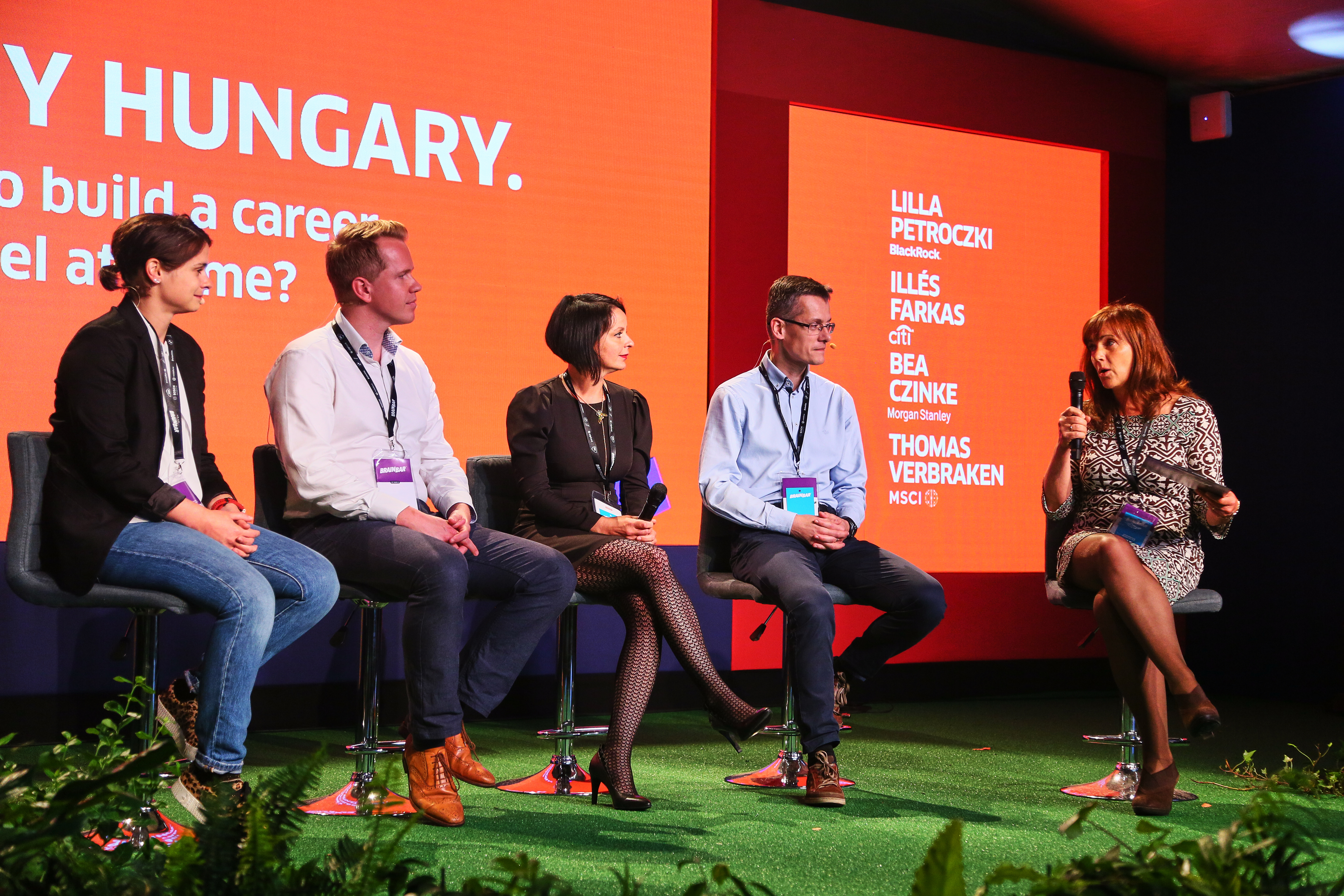 US Financial Institutios Project panel at Brain Bar