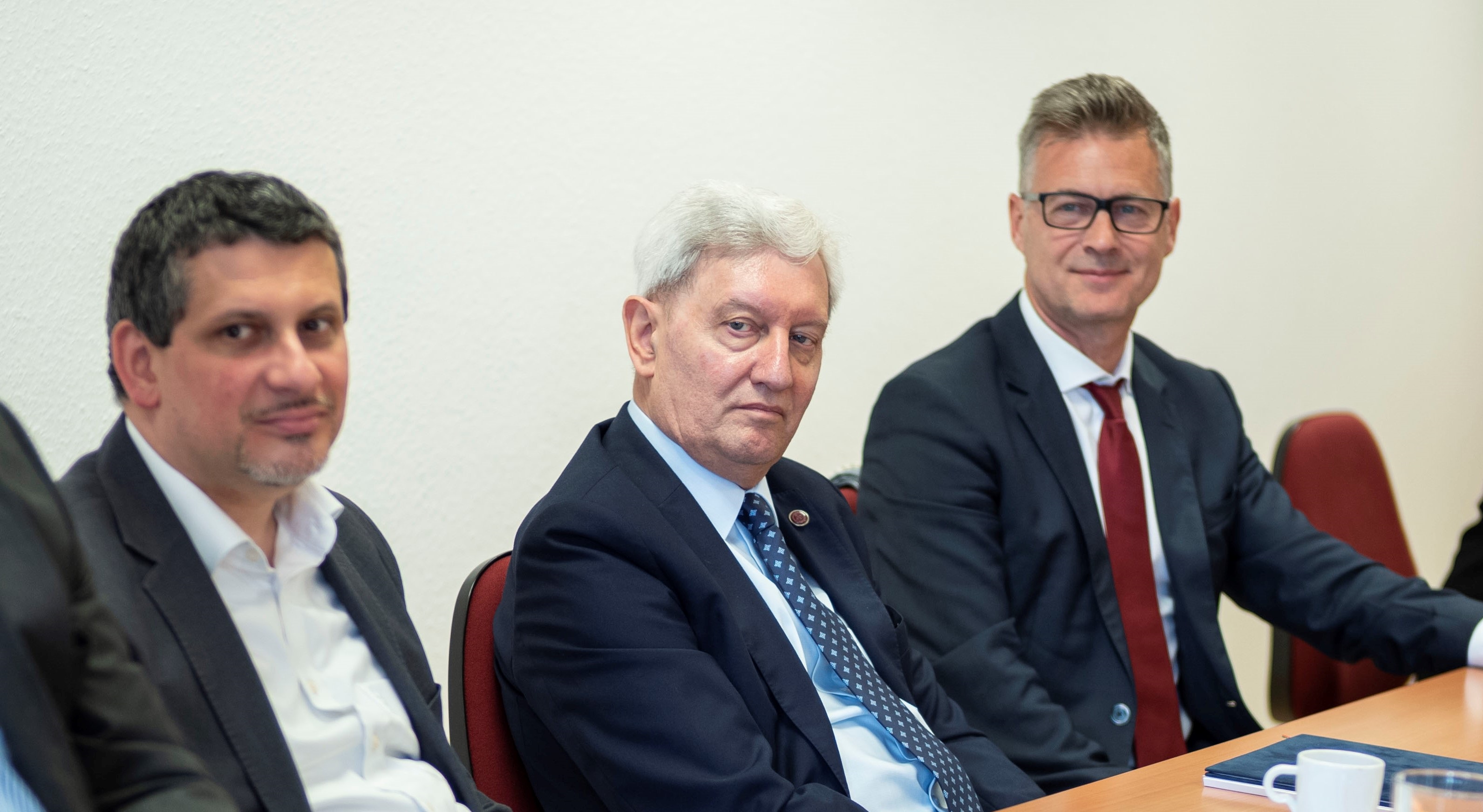 FVP Csucska, State Secretary Bózsik and President Bársony