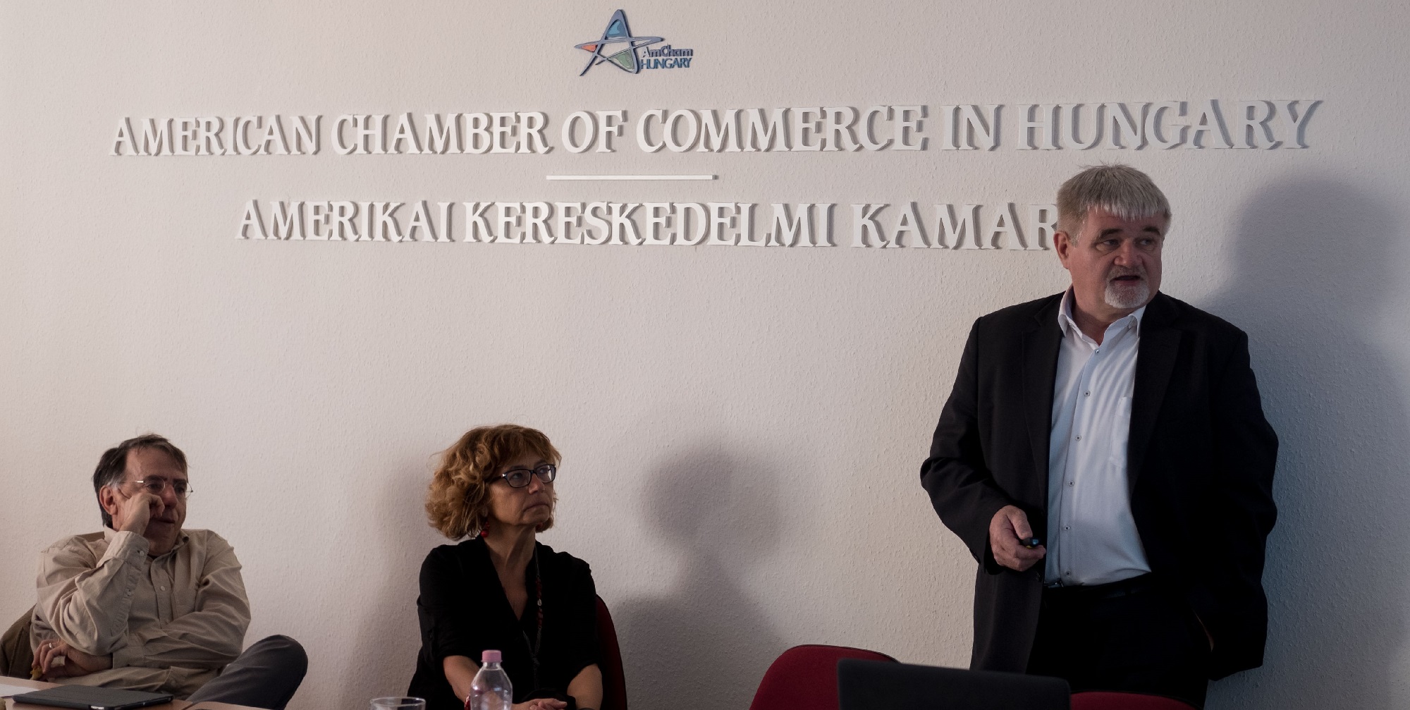 István György Tóth presenting at the Competitive Workforce PTF Meeting