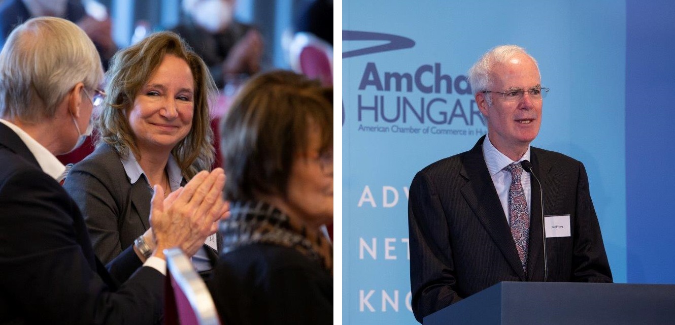 Supervisory Board Members Andrea Jádi Németh and David Young