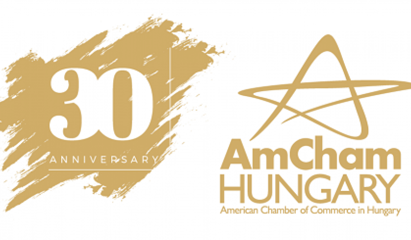 30th anniversary AmCham logo